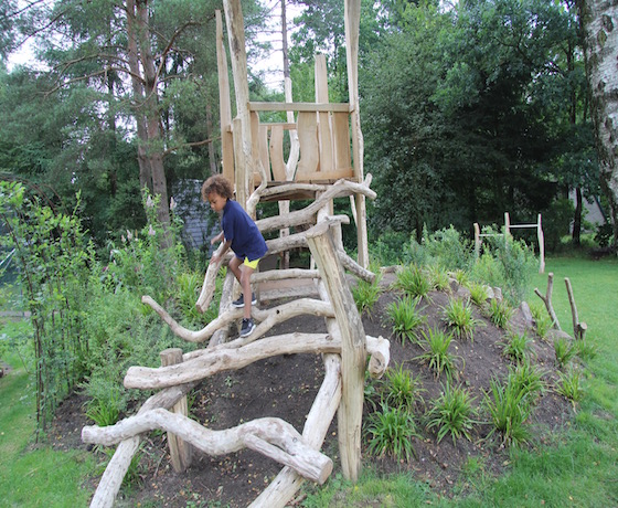 Speelplek bij Bungalowpark Hoenderloo