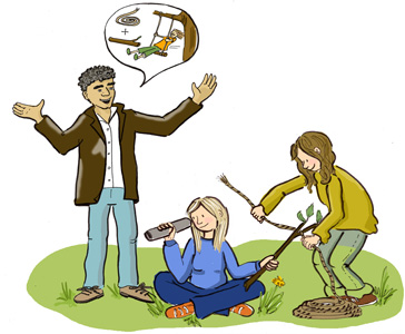 Training Coaching Illustratie
